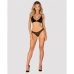 Conjunto de Lingerie Obsessive Preto M/L