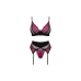 Conjunto de Lingerie Obsessive Preto M/L