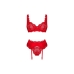 Conjunto de Lingerie Obsessive S/M