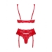 Conjunto de Lingerie Obsessive S/M