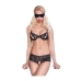 Ensemble de Lingerie Chilirose Noir XL