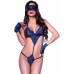 Body Chilirose Azul Preto S/M