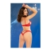 Conjunto de Lingerie Chilirose Vermelho S