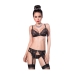 Conjunto de Lingerie Chilirose Preto XL