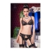 Conjunto de Lingerie Chilirose Preto XL