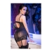 Babydoll & Tanga 5 Chilirose 15 20 Negru Roșu L