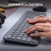 Klaviatūra Logitech Pilka Ispaniška Qwerty QWERTY