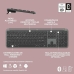 Клавиатура Logitech Серый Испанская Qwerty QWERTY