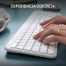 Клавиатура Logitech Белый Испанская Qwerty QWERTY