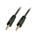 Аудио кабел с жак (3,5 mm) към 2 RCA кабел LINDY 35642 2 m