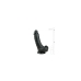 Dildo Realistico EasyToys Nero