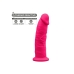 Dildo Realista Silexd Cor de Rosa