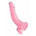 Dildo Pure Jelly Cor de Rosa XL