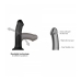 Dildo Strap-on-me 6013120 Beżowy XL