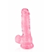 Dildo Pure Jelly Cor de Rosa M