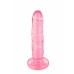 Dildo Pure Jelly Cor de Rosa