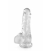 Zwarte Dildo Pure Jelly M