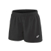 Damen-Sportshorts Asics Silver 4In Schwarz