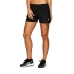 Pantaloncini Sportivi da Donna Asics Silver 4In Nero