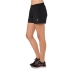 Naisten urheilushortsit Asics Silver 4In Musta