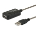 Produžni USB Kabel Savio CL-130 Crna 10 m