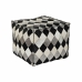 Puff DKD Home Decor Polyester Lær (45 x 45 x 40 cm)