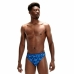 Costum de Baie Bărbați Speedo Allover Brief Albastru