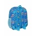 Zaino Scuola Stitch Azzurro 27 x 33 x 10 cm 3D