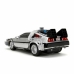 Ar Pulti Vadāma Automašīna Back to the Future Delorean Sudrabains 1:16