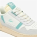 Zapatillas Casual Mujer Lacoste T-Clip Leather  Colour Pop Blanco