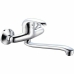 Mixer Tap Rousseau Mambo Grey Metal Brass