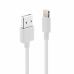 Cable USB LINDY 31326 Blanco 1 m