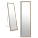 Mirror Grey Wood Crystal 38,3 x 3 x 135 cm (6 Units)