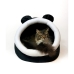 Cama para mascota GO GIFT Blanco Negro 40 x 4 x 45 cm