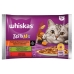 Γατοτροφή Whiskas Tasty Mix Κοτόπουλο Βόειο κρέας Αρνί Πουλιά Καρότο 4 x 85 g