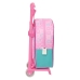 Mochila Escolar com Rodas Gabby's Dollhouse Party Cor de Rosa 22 x 27 x 10 cm