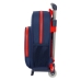 School Rucksack with Wheels Super Mario World Navy Blue 28 x 34 x 10 cm