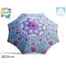 Parasol Roxo 220 cm Aço inoxidável Alumínio