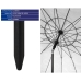 Parasol Roxo 220 cm Aço inoxidável Alumínio