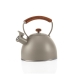 Theepot Home ESPRIT Grijs Roestvrij staal Rubberwood 2,5 L