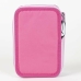 Estuche Escolar Fucsia 12,5 x 6,5 x 19,5 cm