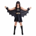 Kostume til voksne Batgirl Sort