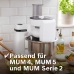 Kézi mixer BOSCH MUZ45RS1 Acél