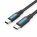 Kabel USB Vention COWBF Czarny 1 m (1 Sztuk)