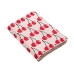 Blanket Benetton Red Beige Cherries 140 x 190 cm Acrylic