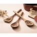 Set of Kitchen Utensils San Ignacio Acacia 3 Pieces