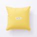 Coussin Benetton Jaune Blanc Cerises 40 x 40 cm Carré