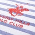 Πετσέτα μπάνιου Beverly Hills Polo Club Μπλε Λευκό 100% βαμβάκι 80 x 165 cm