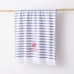 Badhanddoek Beverly Hills Polo Club Blauw Wit 100% katoen 80 x 165 cm