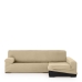 Skydd för chaise longue med lång högerarm Eysa ULISES Beige 170 x 110 x 310 cm